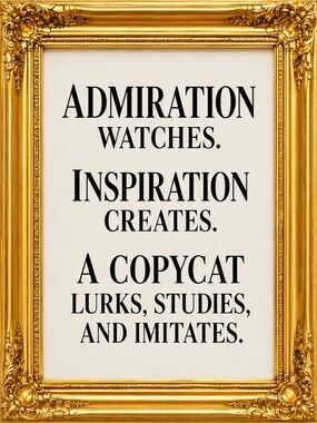 ADMIRATION | INSPIRATION | IMITATION